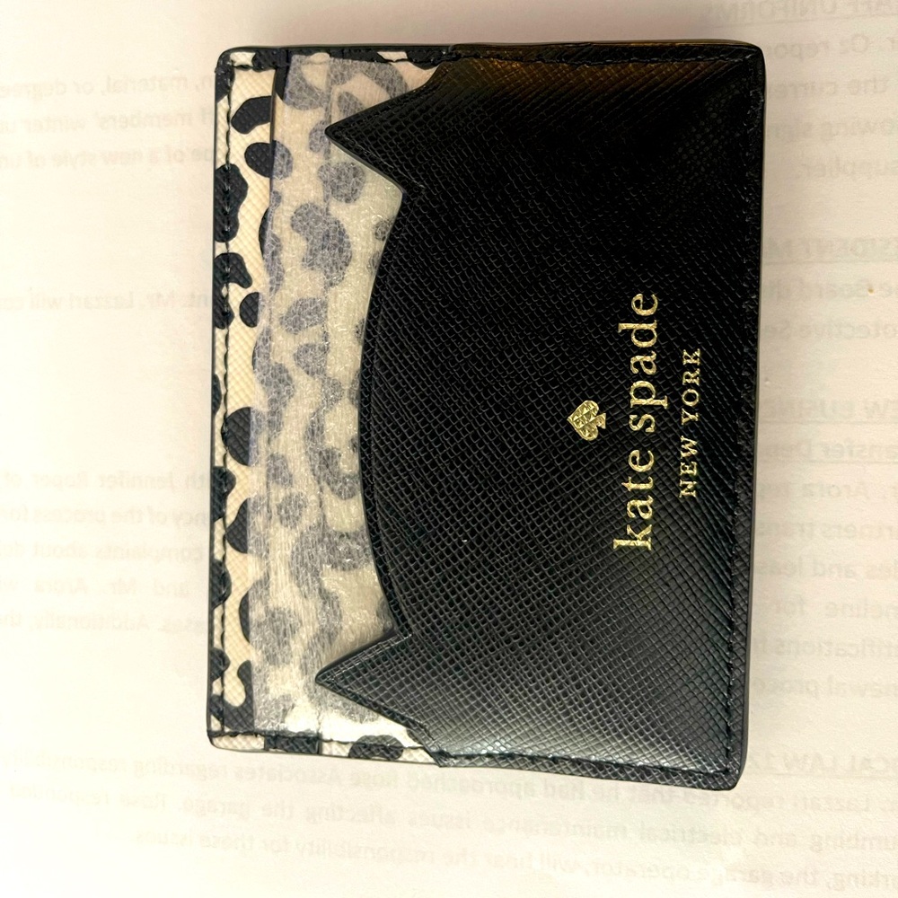 Kate Spade Meow card case